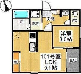 REGALEST浅間町の物件間取画像